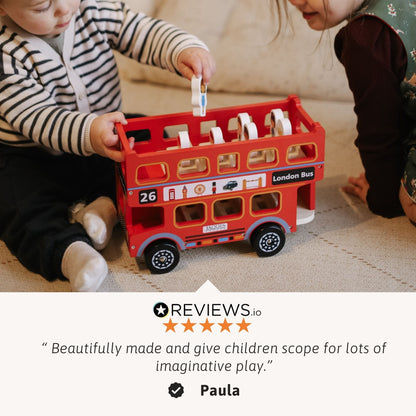 Toy London Bus - Wooden Toy
