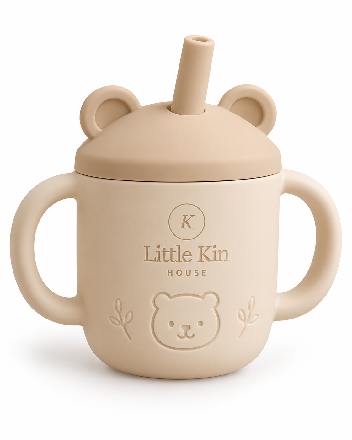 Little Kin House – Bear Straw Cup with Easy-Grip Handles